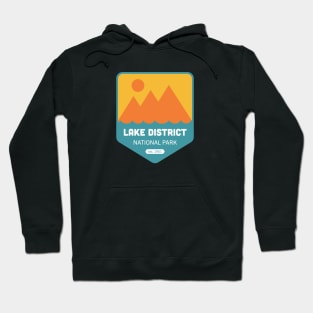 Lake District National Park Logo Badge Design Hoodie